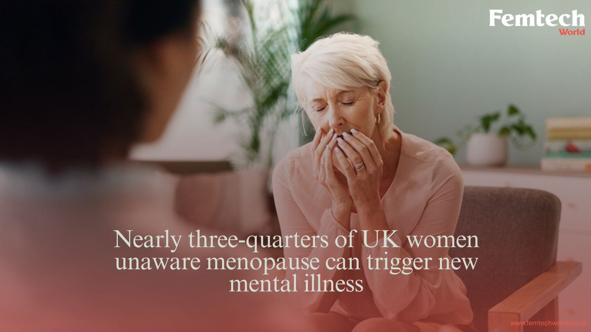 Menopause is increasingly recognized as a period where new mental health conditions can emerge.