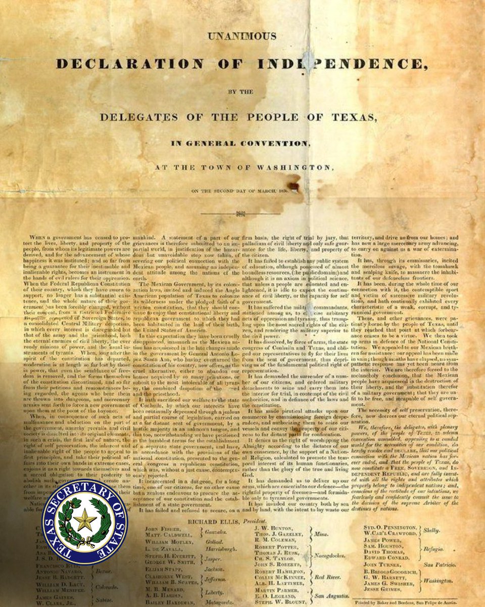 Office of the Texas Secretary of State tweet media