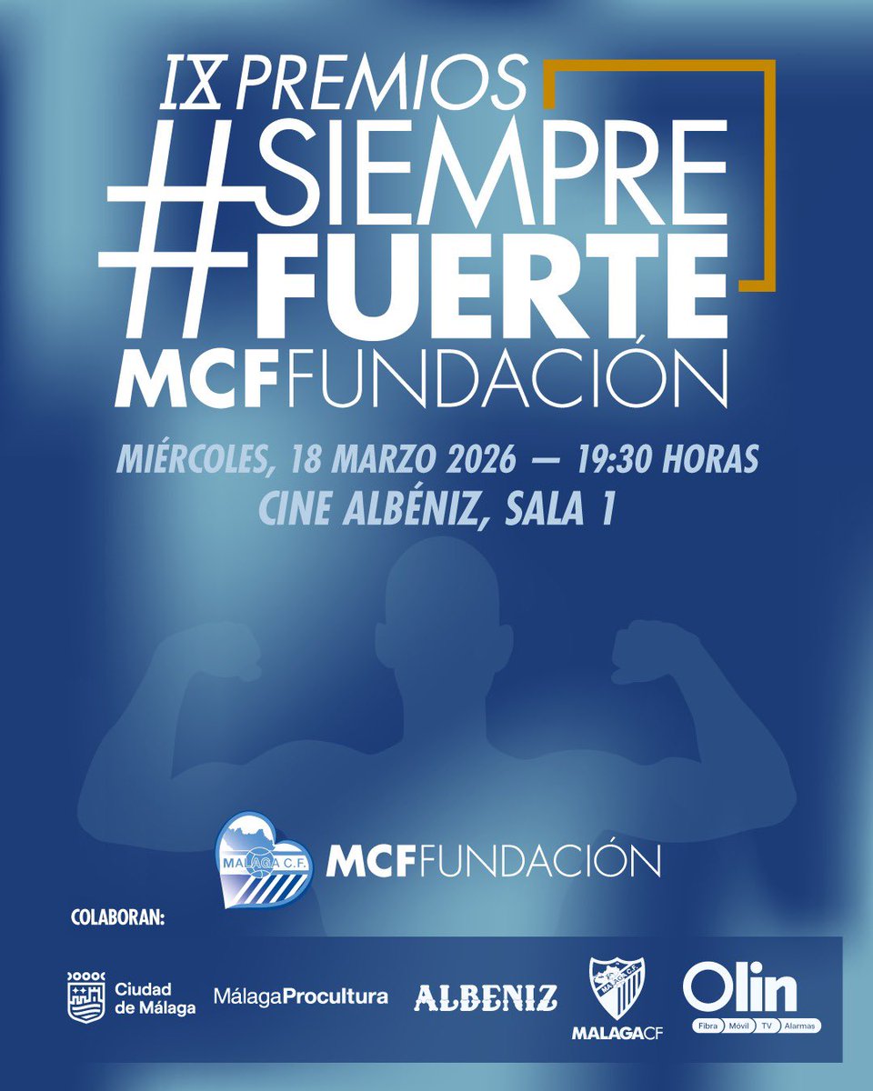 MalagaCF's tweet photo. 𝐋𝐚 𝐜𝐮𝐞𝐧𝐭𝐚 𝐚𝐭𝐫𝐚́𝐬 𝐡𝐚 𝐜𝐨𝐦𝐞𝐧𝐳𝐚𝐝𝐨 ⏳

El próximo 18 de marzo celebramos la Gala de Premios “Siempre Fuerte”, dedicada a Pablo Ráez. Pronto anunciaremos a los ganadores.

¡Gracias a todos los que hacen posible este evento tan especial! 💙 https://t.co/A6DzEjlf2F