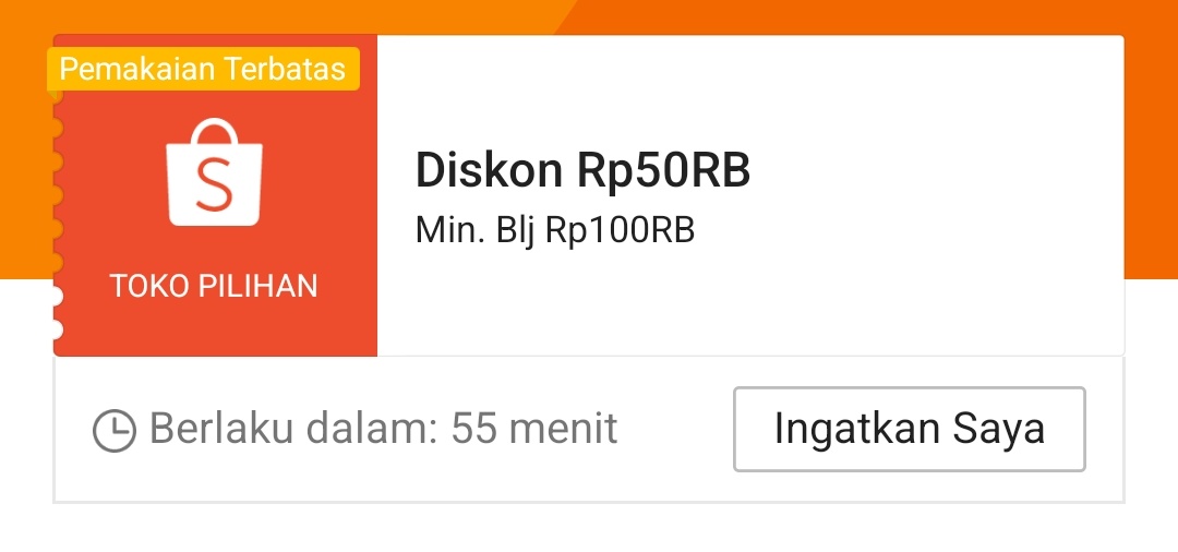 RacunBelanja's tweet photo. Skip dulu voucher 33% ‼️
Jam 20:00 ada voucher Rp50.000 minimal pembelian Rp100.000 

Udah bisa diklaim dari sekarang:
https://t.co/QWfTDbtS4k https://t.co/WAOwW5M3us