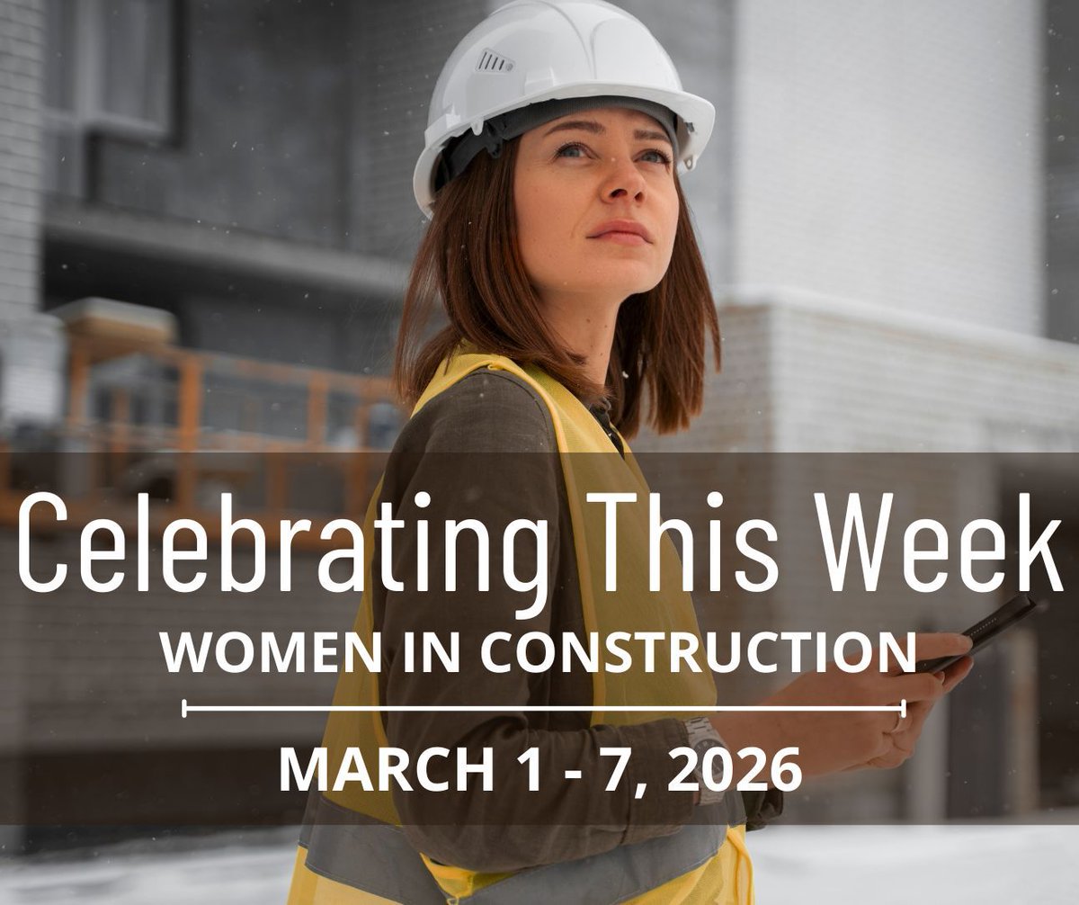 moriseydart's tweet photo. This week, we’re proud to recognize and celebrate the incredible women shaping the construction industry— to all the women building, managing, designing, and leading — thank you for the impact you make across the industry. #WICWeek #ConstructionCareers #MoriseyDart #Construction https://t.co/rK8MAsMkO5