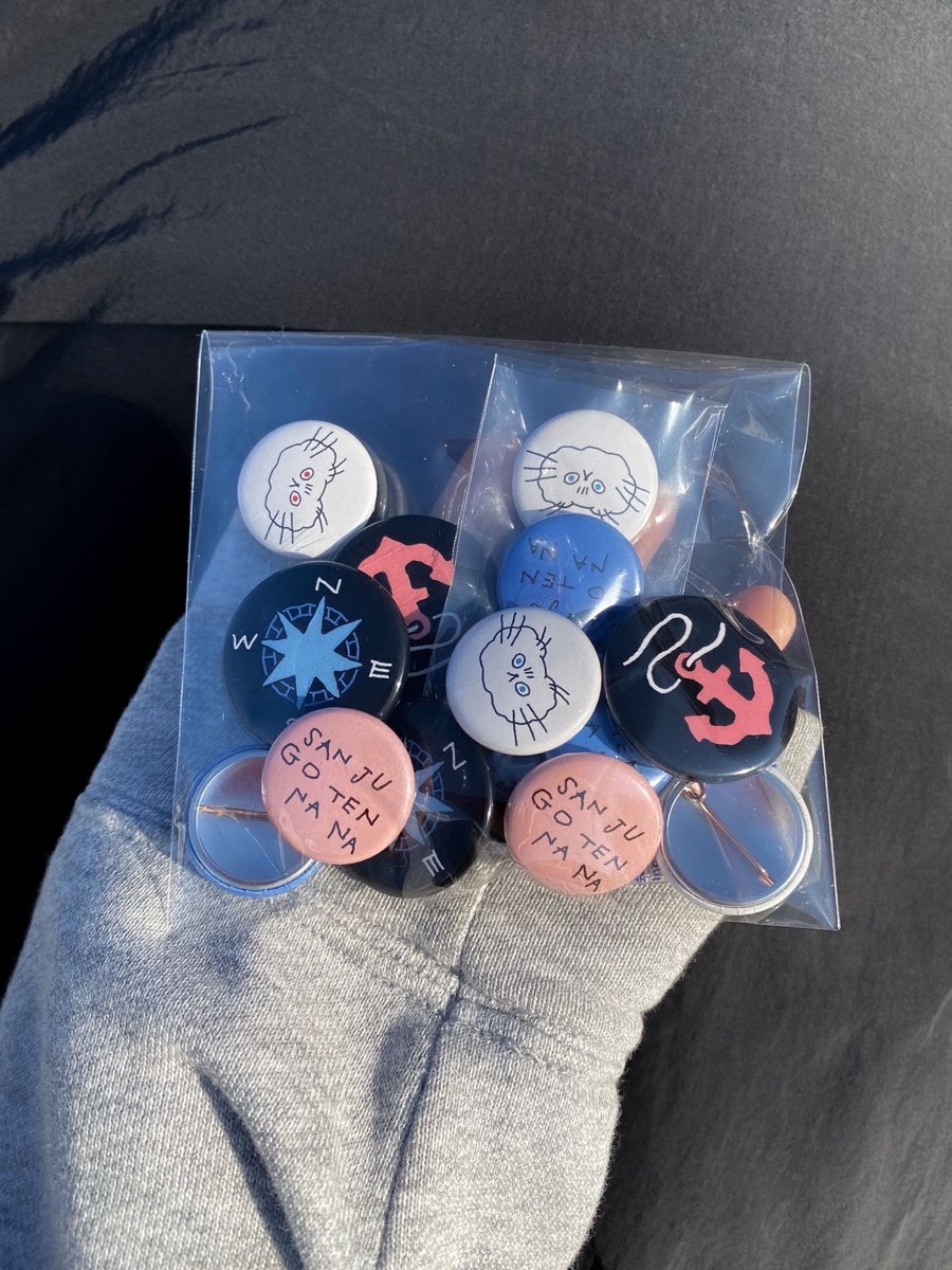 ◯ Can Badge Set -houi- price：￥700 ※「houi」にて販売 ◯Can Badge