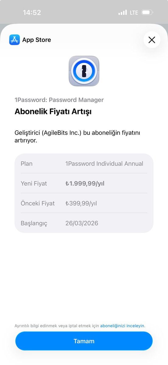 Tamam parasını hakediyor da birden bu artış üzdü.