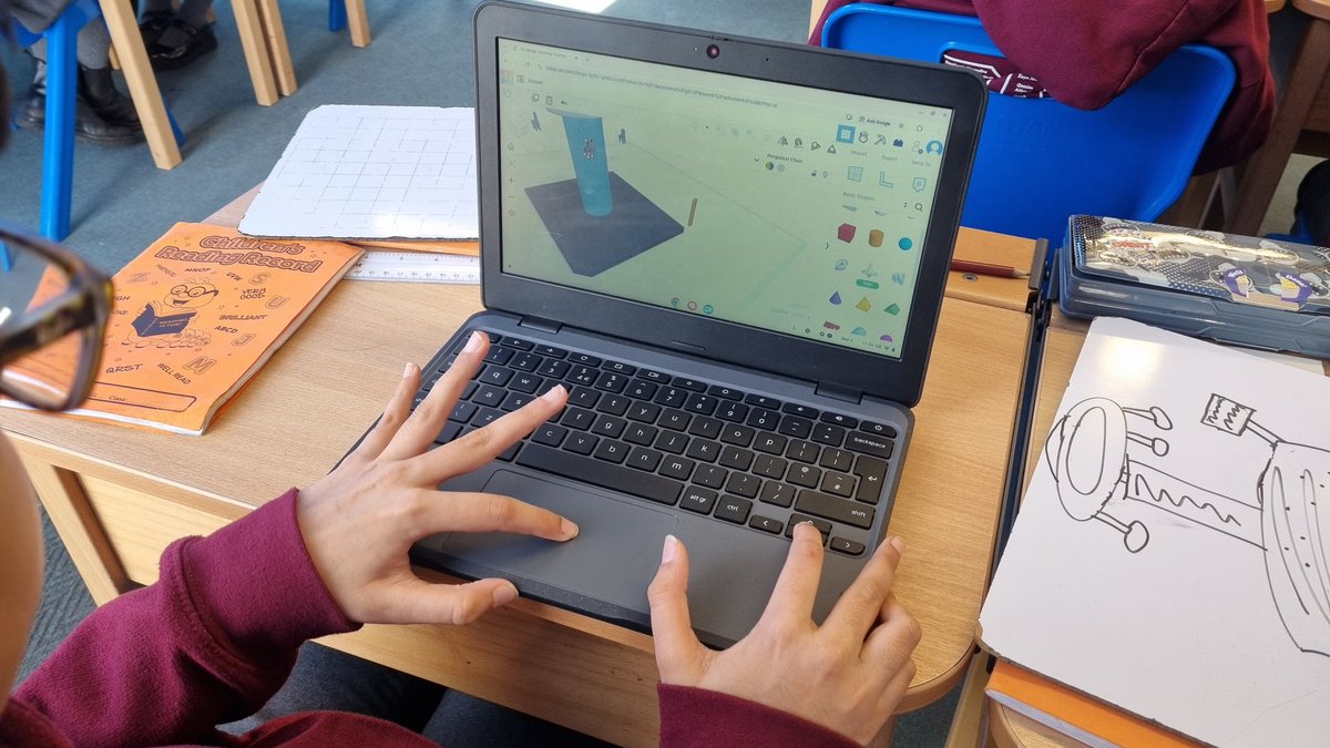 MissPodroBH's tweet photo. Fantastic work from our pupils designing 3D fairground models using CAD. Developing creativity and real-world design skills! ποΏ½οΏ½οΏ½ @busheyheathjm @tinkercad @MrMoodyBH #BusheyHeathDT #BusheyHeathComputing https://t.co/q6Cs6AwUDB
