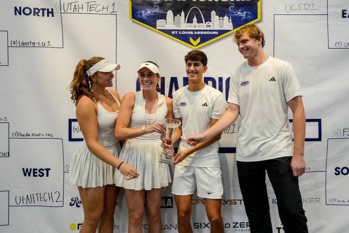 chennaipickle's tweet photo. Congratulations Ava Cavataio on winning the title with her team at the National Collegiate Pickleball Championship 🏆 https://t.co/8hQepngCJY