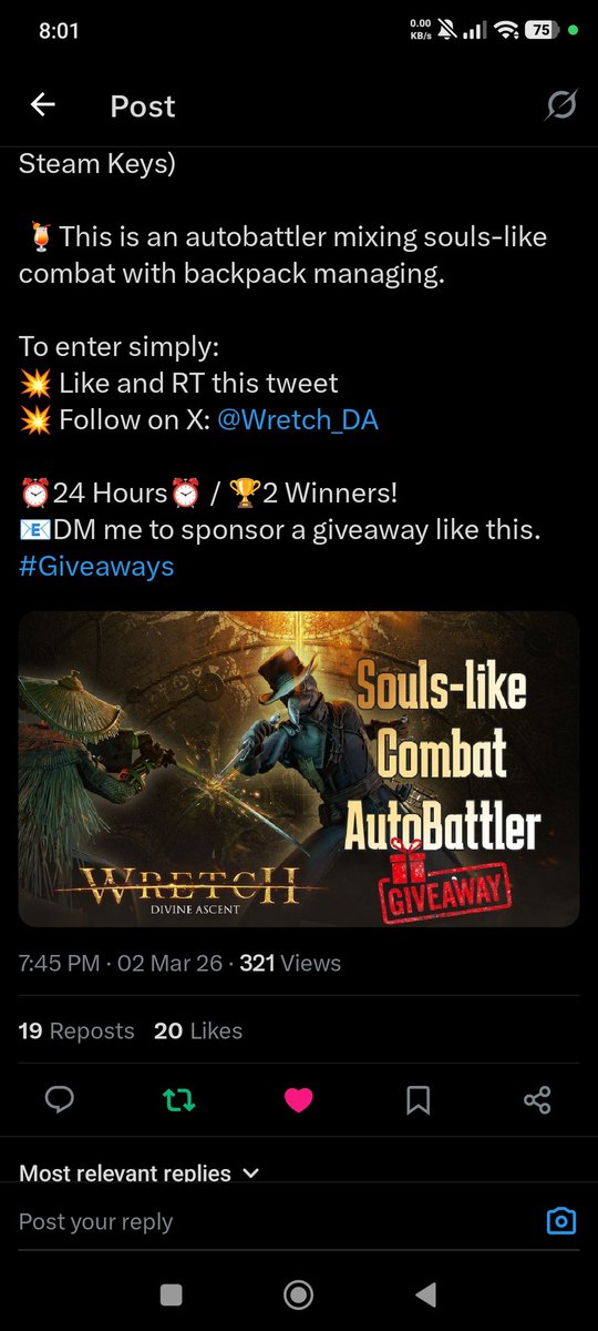 ElranchitoP's tweet photo. @SteamGamesPC @Wretch_DA Done https://t.co/9RjVSoB9e3