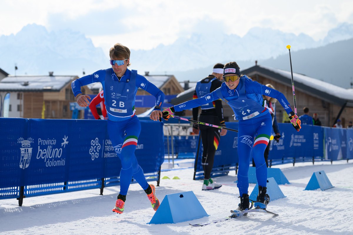 worldtriathlon's tweet image. Teamwork makes the dream work 💯

Snaps from the course in the 2X2 Mixed Relay at the Winter World Championships.

#WinterTri #Multisport