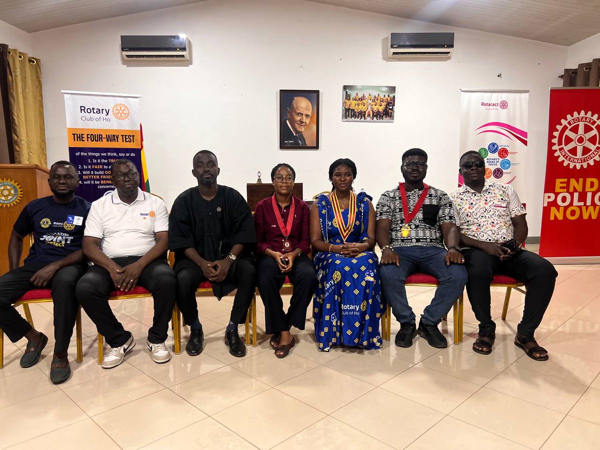 horotaract's tweet photo. We had the privilege of hosting our District Rotaract Representative, Rtr. Olive Naa Asheley Addo , for her Official Visit to Rotaract Ho &amp; UHAS.

Insightful. Inspiring. Impact-driven. 💙

We’re energized for greater service ahead.

#DRRVisit #RotaractHo #PeopleOfAction https://t.co/yeq2U6Lrkc