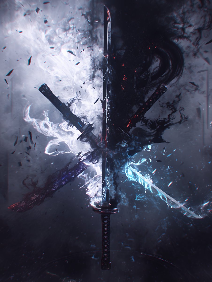 Yakumo_Alchemy's tweet photo. Divine Armament-Triumvirate of Katana
-No.1 https://t.co/7axWMCwiRS