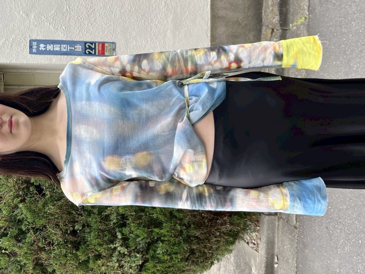 コンパクトにも、ルーズにも🍸 紐で気分のシルエットに変えられる PAMM