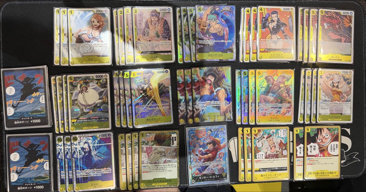本日のビンクスCUP優勝は 『空島ルフィ』を使用した『Shiren』さんです
