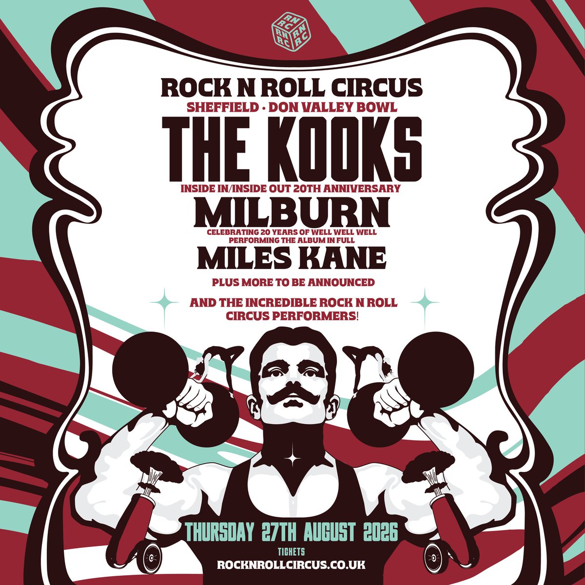 MilesKaneMusic's tweet photo. Buzzed to be joining the lineup for @RandRCircus in Sheffield this August.

Tickets go on general sale this Friday 6th March at 12pm.
https://t.co/R0wqphUn2f https://t.co/8kLNptRzYs