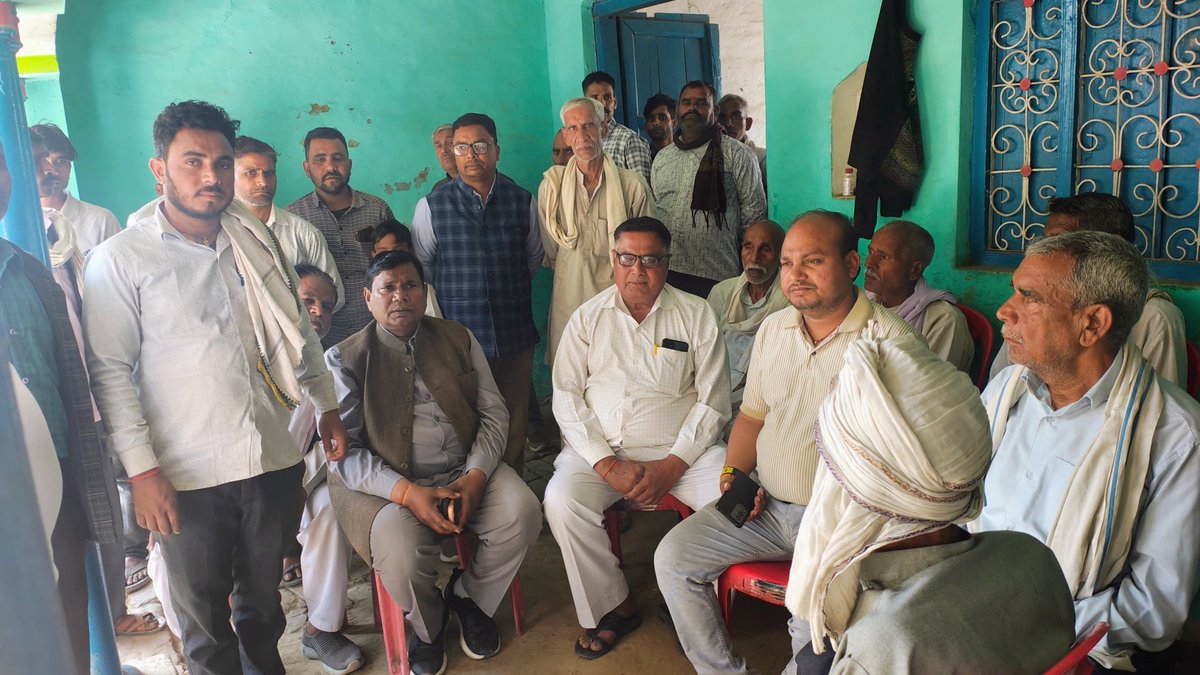 😭अत्यंत दुखद 😭
ग्राम पंचायत बूची शीशगढ़ के निवासी स्वर्गीय श्री नंथू लाल गुर्जर जी के निधन का समाचार सुनकर उनके आवास पर पहुंच कर शोक संवेदनाएं व्यक्त की