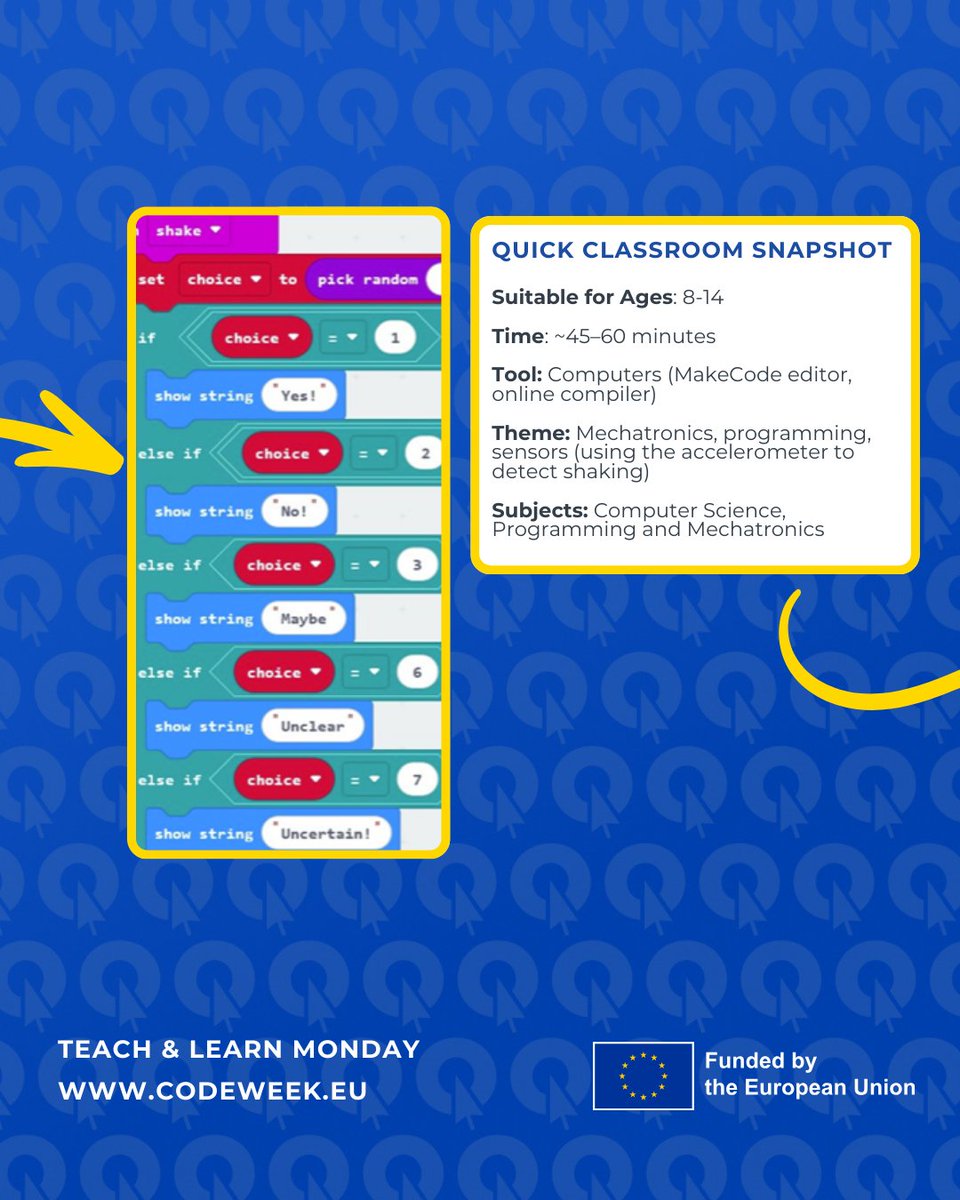 EU Code Week tweet media