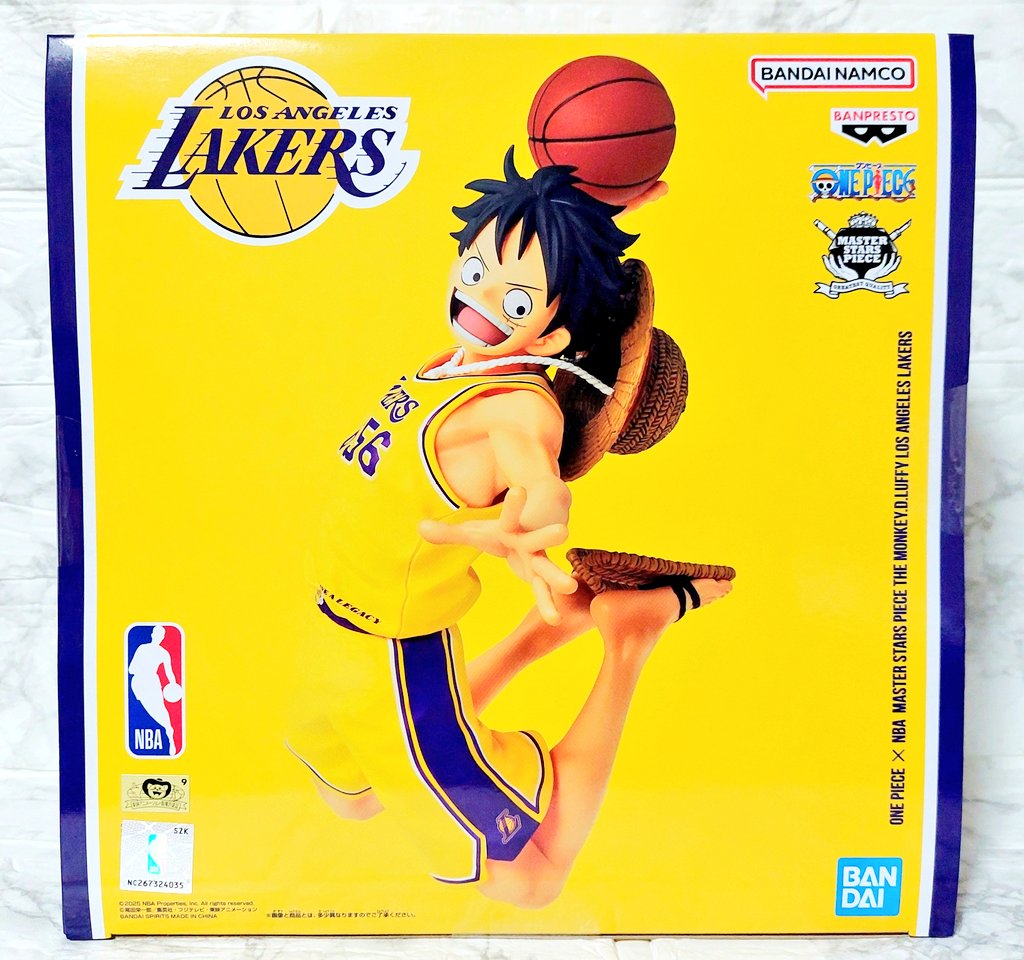 ONE PIECE ×NBA🏀レイカーズver. こりゃあキリないな、と思いつつ