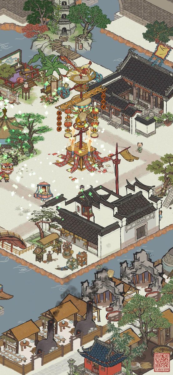 moondeity's tweet photo. 江南山水美如畫，同遊#江南百景圖 。下載遊戲：https://t.co/gW5wAxuvhR https://t.co/qt8uKOqXY8
