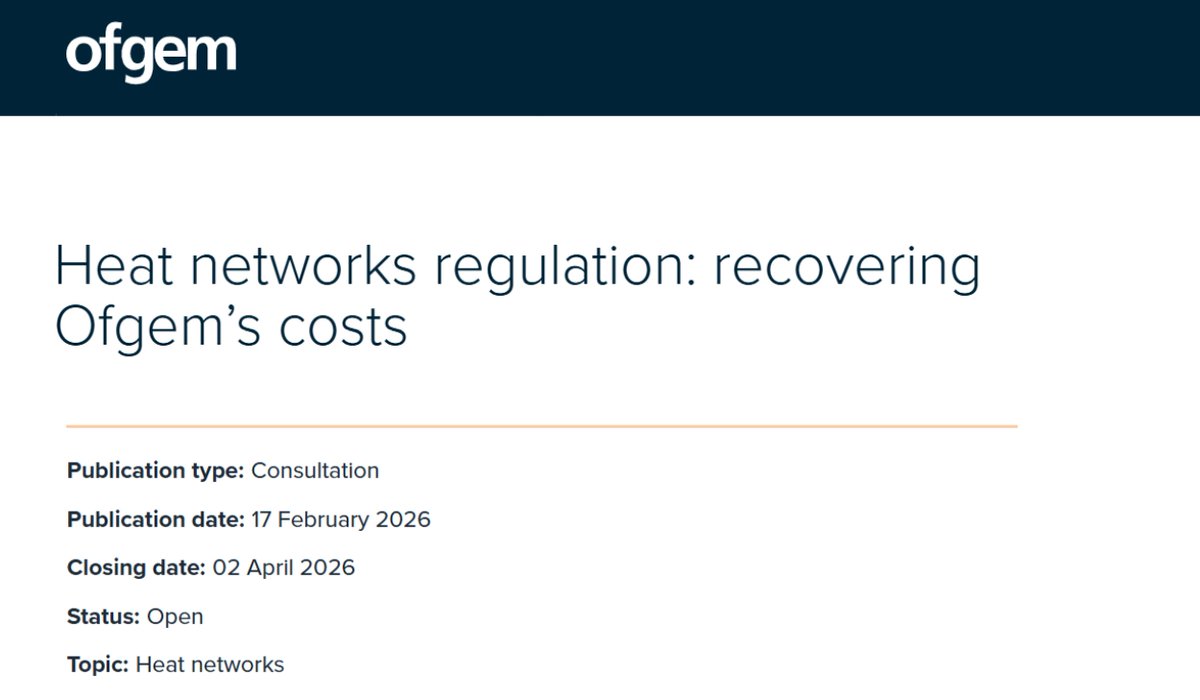 Heat Network Efficiency Scheme (HNES) tweet media