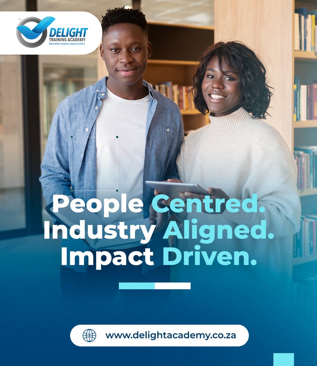 DelightTraining's tweet photo. At Delight Training Academy, we equip individuals with practical skills, workplace readiness, and the confidence to succeed in today’s evolving economy. Your growth starts here.

#LevelUp2026 #DelightTrainingAcademy #SkillsDevelopment #IndustryAligned #FutureReady #ImpactDriven https://t.co/i8p4EjZUO8