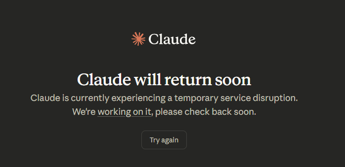 MrBrondorDeFi's tweet image. CLAUDE AI DOWN.

X "CREATORS" POV:

#ClaudeDown