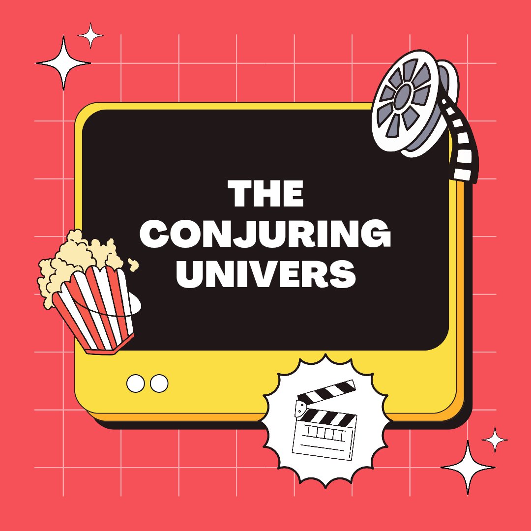 ㅤ
ㅤㅤ  
ㅤㅤ   🎫 The The Conjuring Universe
ㅤㅤ   📅 Senin, 2 Mar 2026
ㅤㅤ   📝 Rekomendasi Film 
ㅤㅤ   🐈‍⬛ SFT98SINB
ㅤ