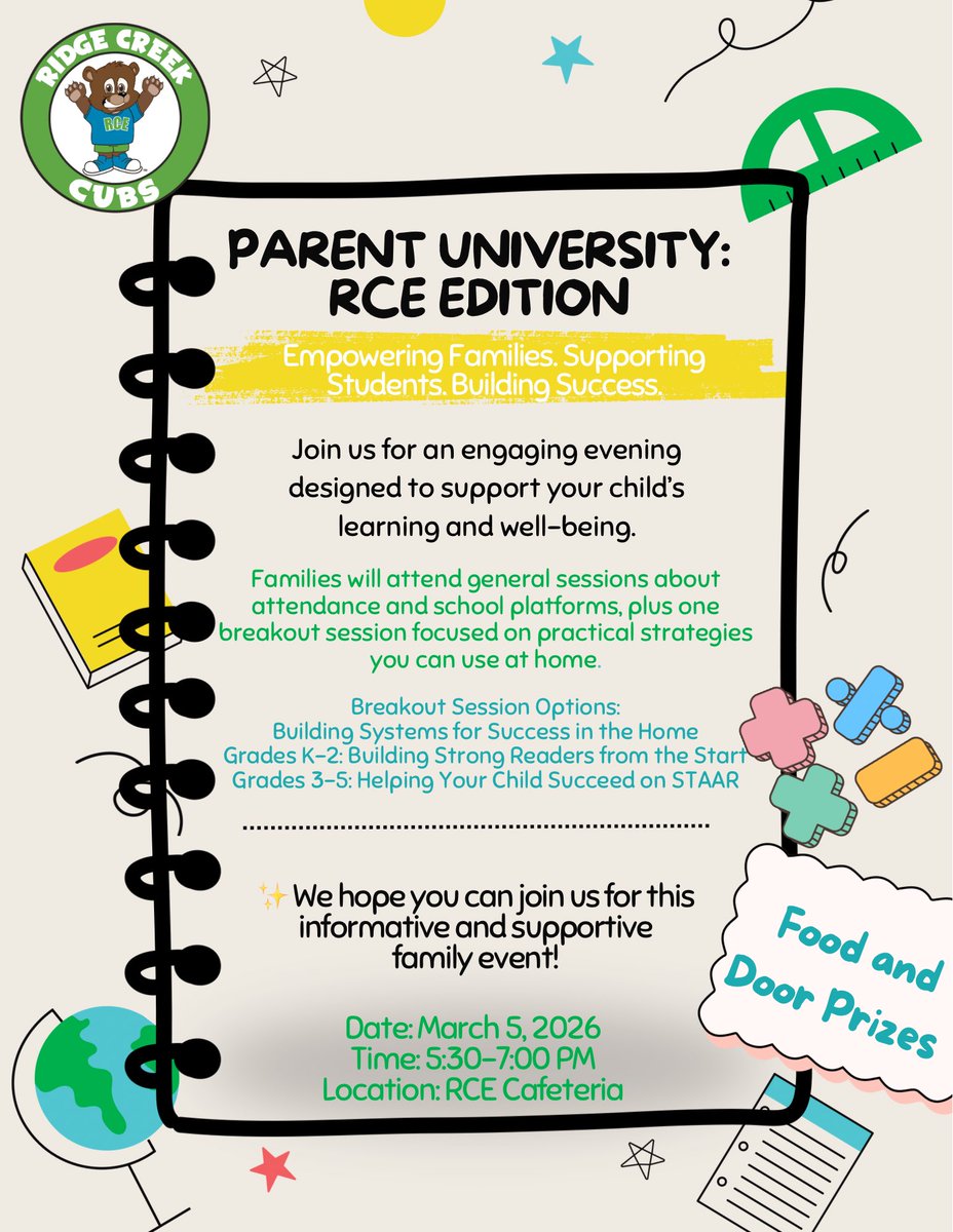 Ridge Creek PTA tweet media