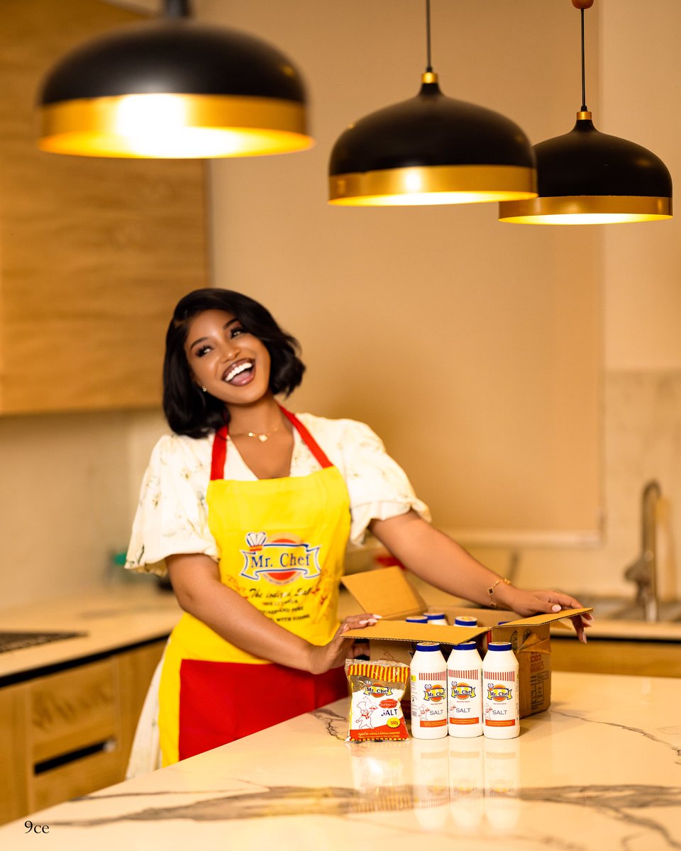 Rubyokezie's tweet photo. Partnering with Africa’s number one iodine salt @MrChefSalt  this year! 
It’s not just an ingredient it’s a trusted finishing touch in my home ! https://t.co/MUqEjNpQS0