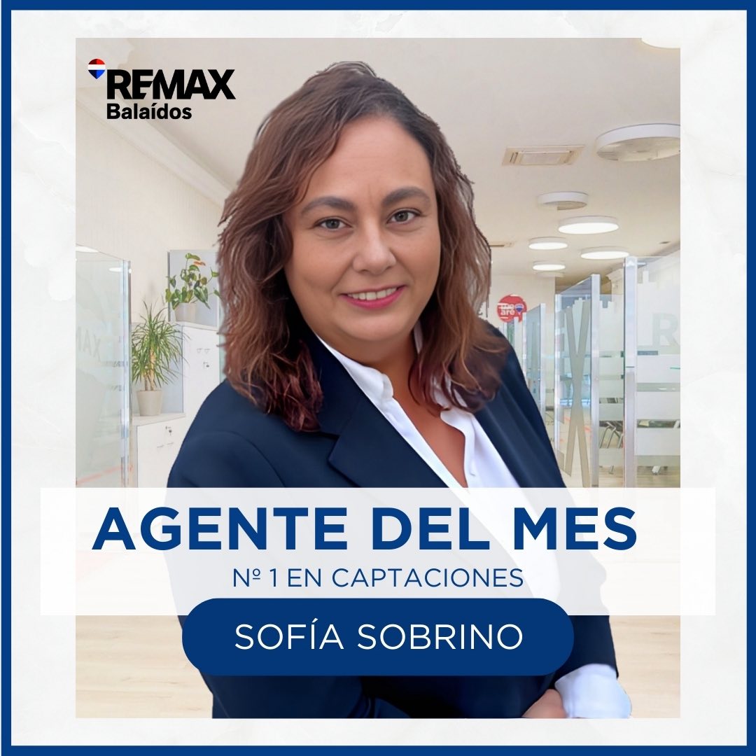 RemaxBalaidos's tweet photo. ¡Hoy felicitamos a nuestros agentes del mes de enero!

¡Enhorabuena compañeros! https://t.co/00jesaAHQE