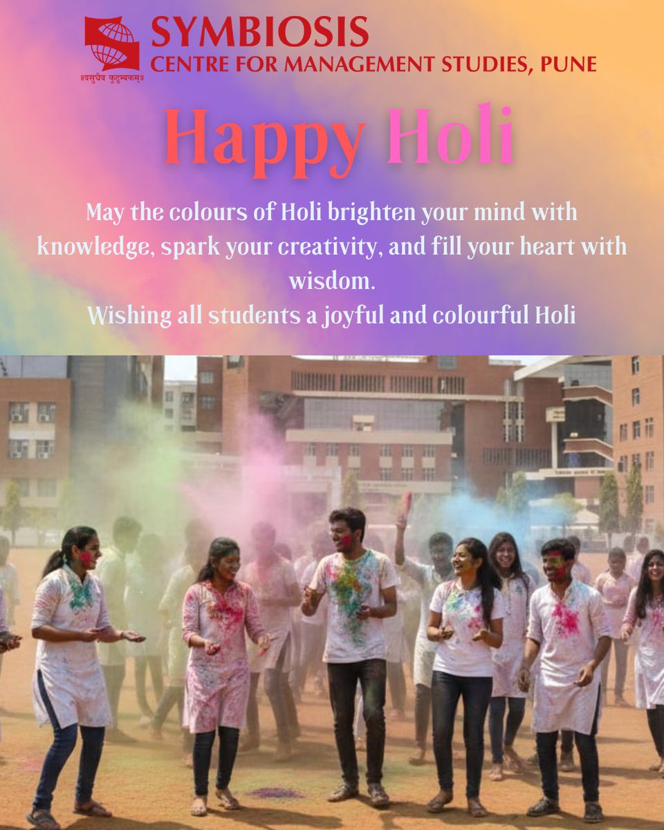 SCMS Pune Official tweet media