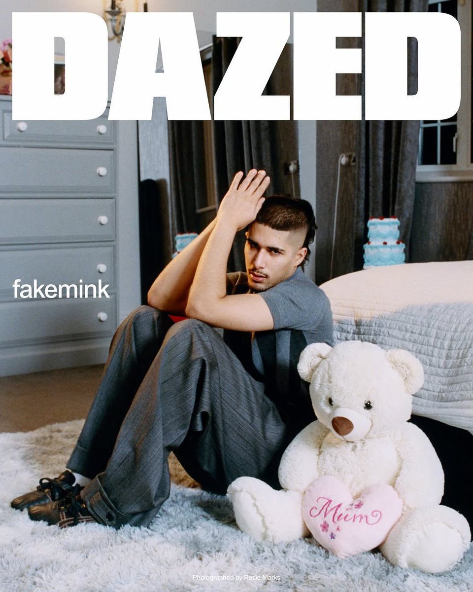 fakemink stars in new Dazed Magazine cover ,
