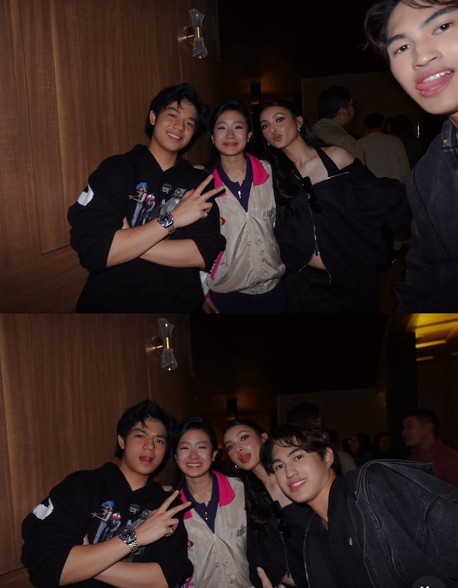 caprice with other kapuso hms — marco, waynona, and anton

24ORAS WITH CAPRICE