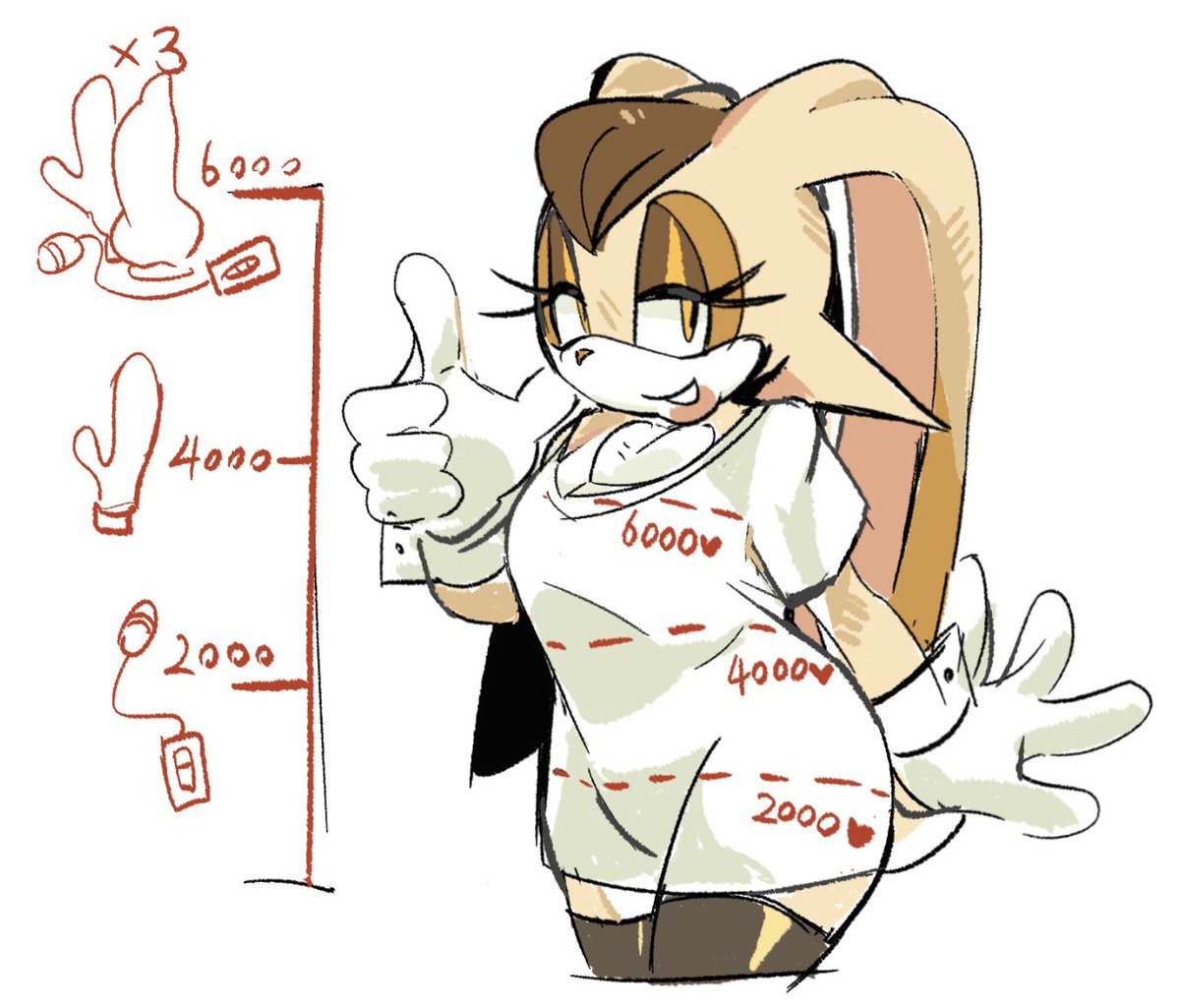 #vanillatherabbit
💝？