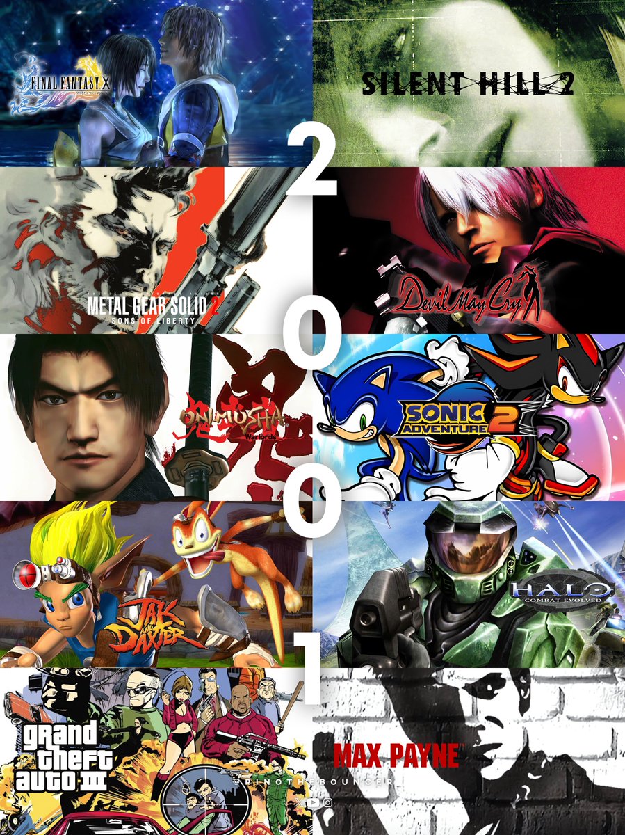 What are your favorite games from the legendary year of 2001?🚀