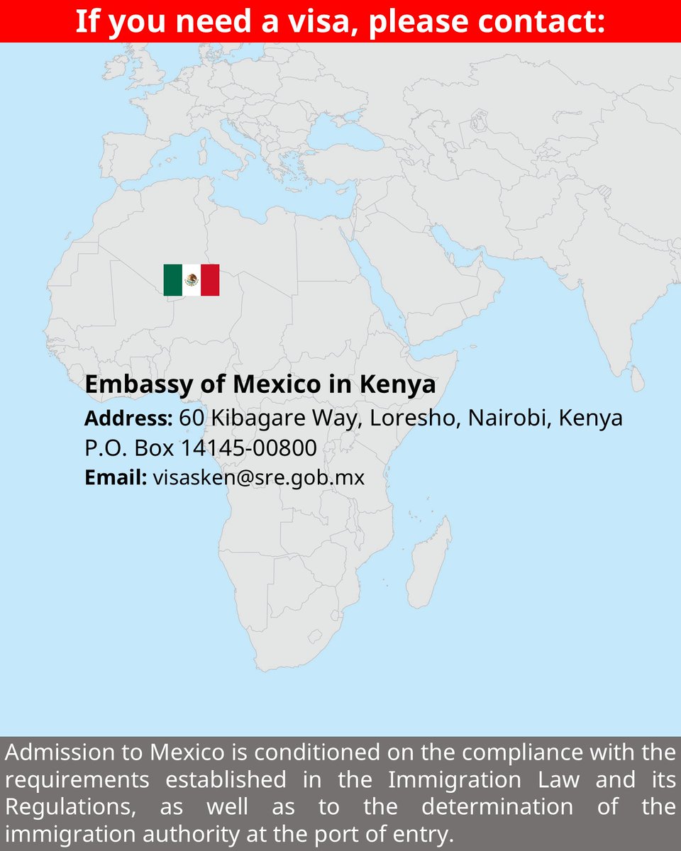 EmbaMex Kenya tweet media