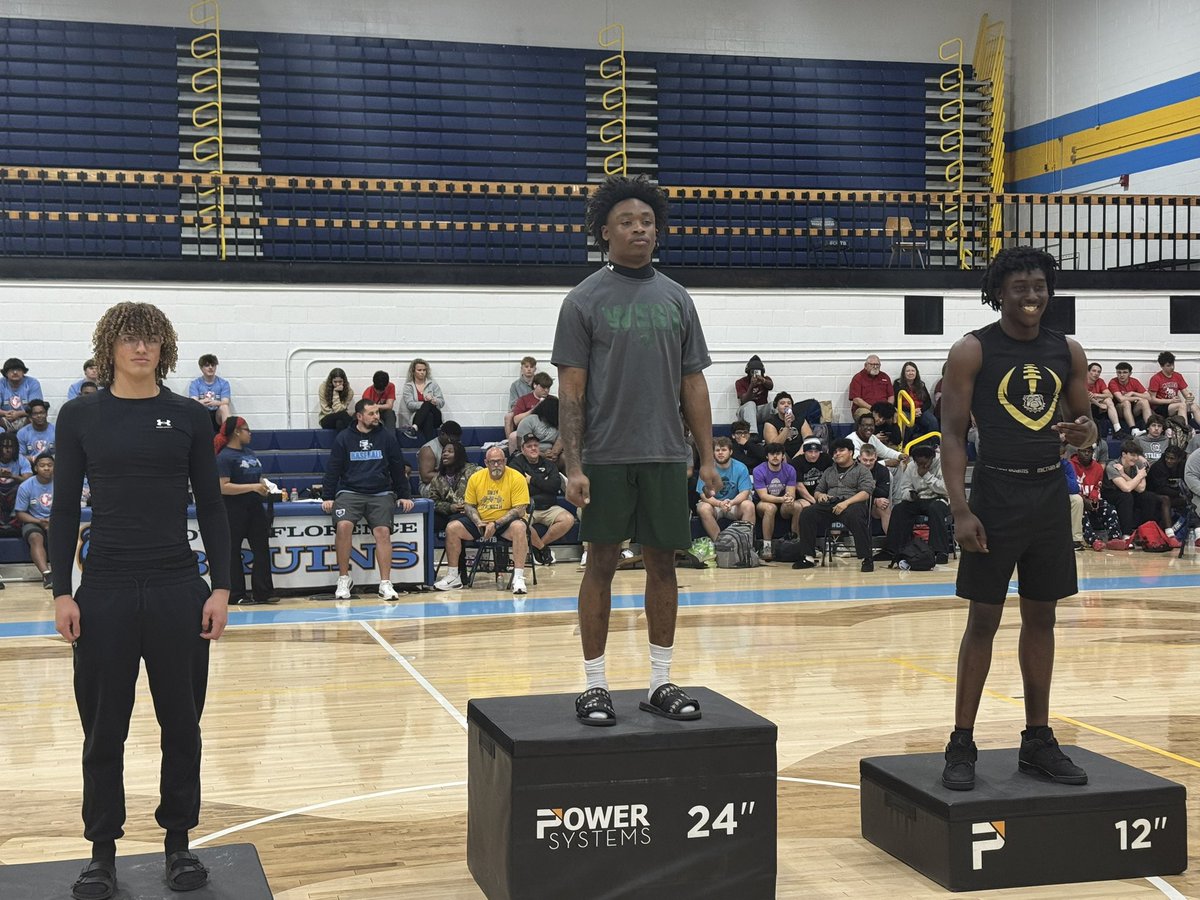 IshmaelDixonn's tweet photo. Won first place in my weight-class at the strength meet
Benched-265
Squat-425
Broad Jump-111”
Qualified for state meet March 21st
Co’28 https://t.co/haQoCQ96R7