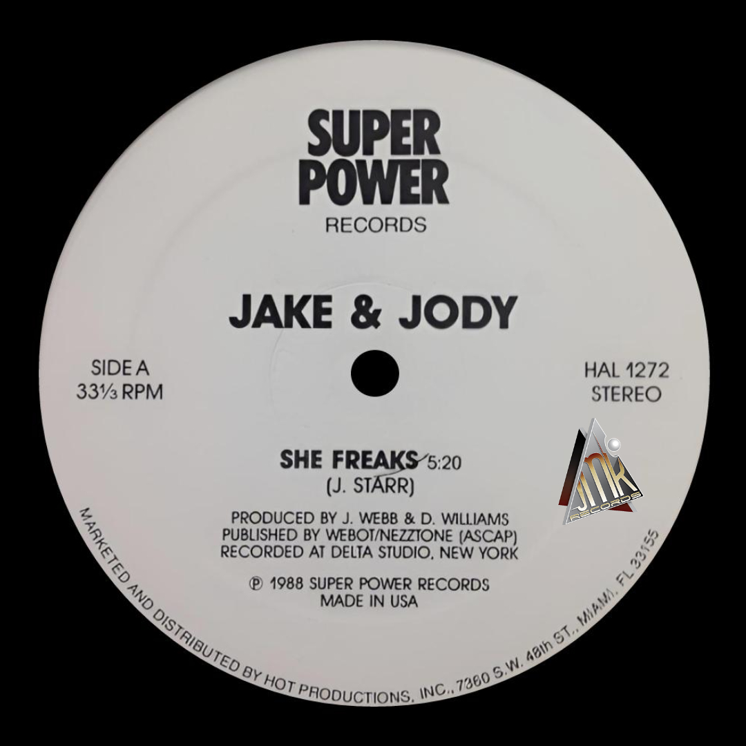 jmkrecords's tweet photo. Jake &amp; Jody - She Freaks / Super Power Records 1988 /// disponible sur notre site /// le disque est neuf 🔥❤️😜👍 https://t.co/KISl6YT391