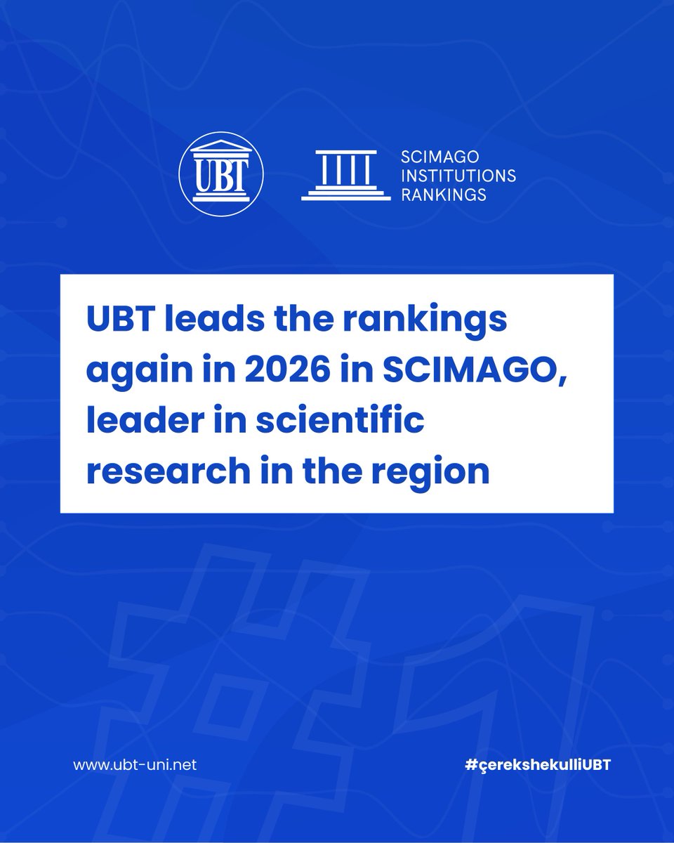 UBT - Higher Education Institution tweet media