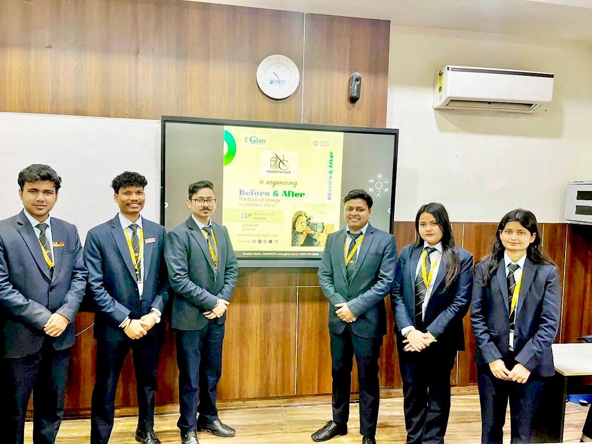 GNIOTCollege's tweet image. GIMS Nazariya Photography Club hosted Before and After The Story of Change capturing transformation growth and powerful visual storytelling by students. 
#GIMS #NazariyaClub #CreativeExpression