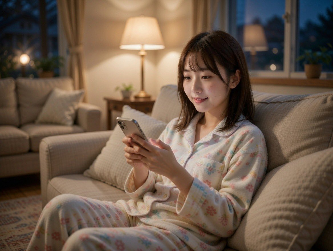 お風呂入ってきた♪ あぁサッパリして気持ち良かった〜 昨日は部屋が暗