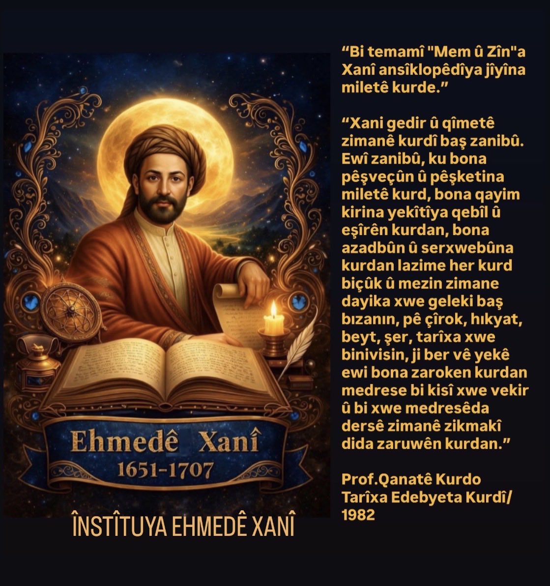 Înstîtuya Ehmedê Xanî (@ehmedexaniwan) on Twitter photo 