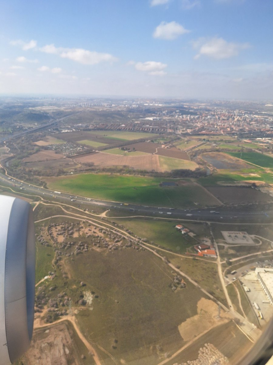 In Madrid this week for a conference ✈️