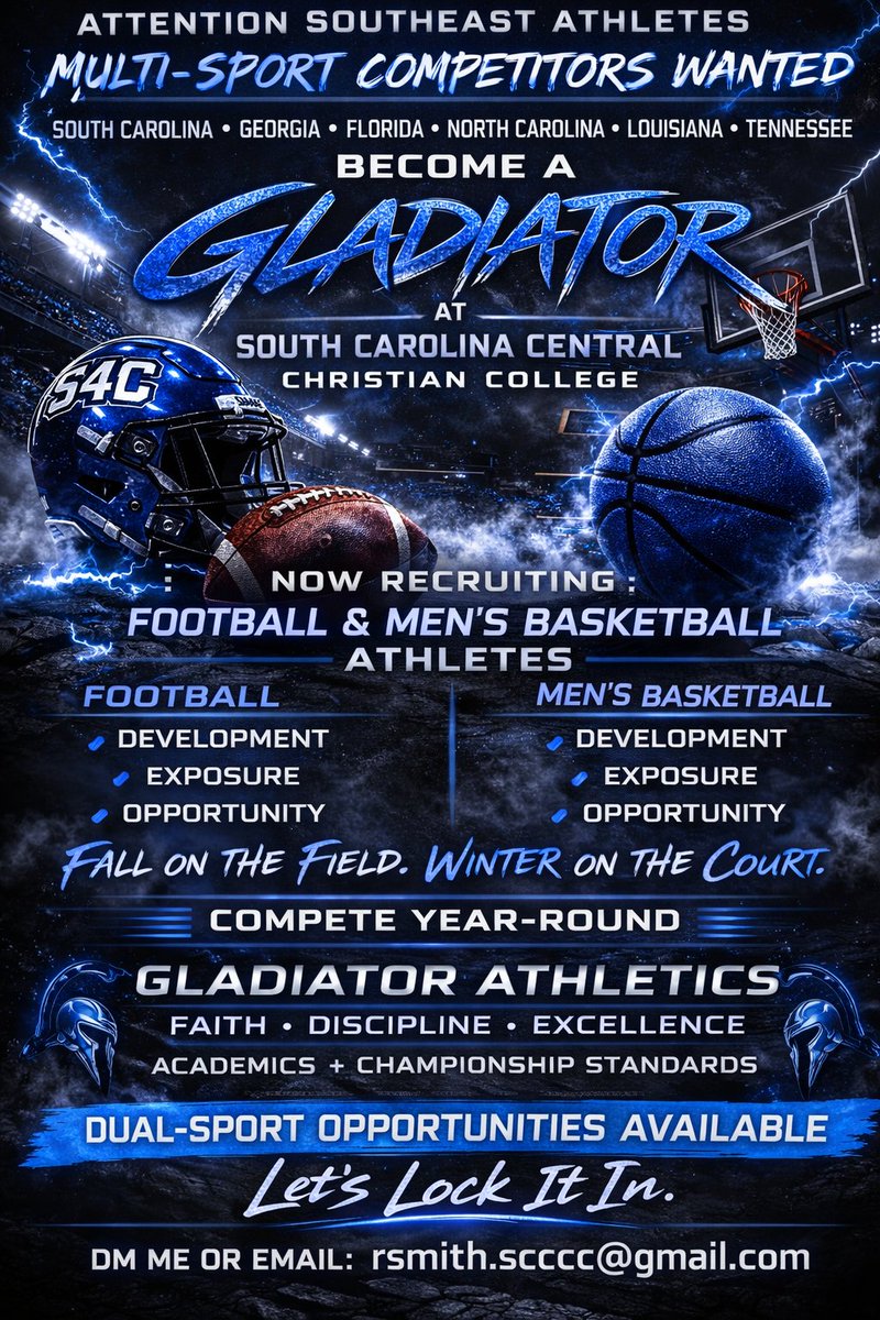 SC Central Christian College Football tweet media