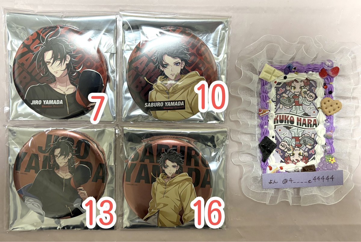 ヒプマイ ヒプノシスマイク 缶バ 缶バッジ Division Leaders MOVIE