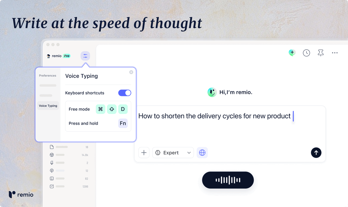 remio - Agent with Your Context tweet media