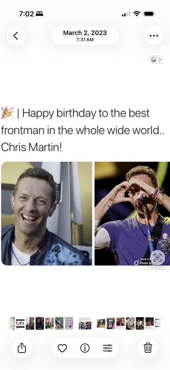 LeighRuddy's tweet image. #HappyBirthdayChrisMartin #coldplay #chrismartin