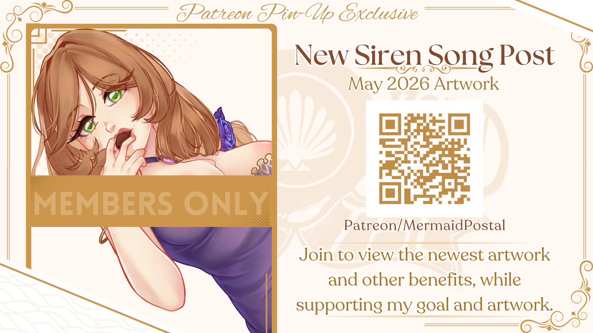 MermaidPostal's tweet photo. Lisa artwork for Patreon https://t.co/jcZ54V92o6
