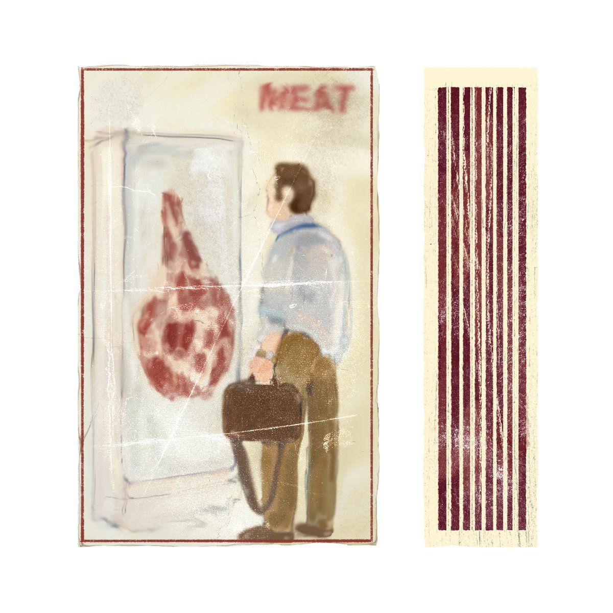 Gm with 'Reflection of Meat'
Part of the Match Boxes collection now live 🥩