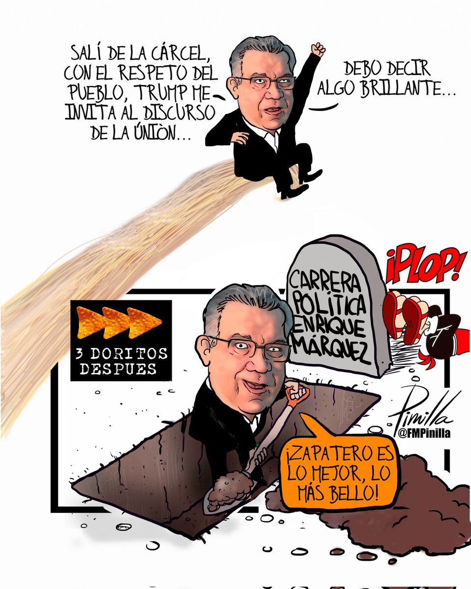 Los tres Doritos después de Enrique Márquez... ¡PLOP!
•
Caricatura para @elnacionalweb 
•
#Caricatura #Cartoon #venezuela #venezolanos #noticia