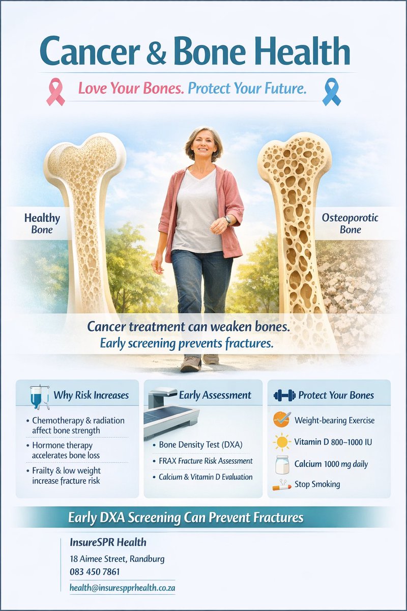 Bonevitalityc's tweet photo. Your bones can be affected by the cancer treatments and related medications.Know your risks and protect your bones for the best movement, freedom and independence #FitnessMotivation  #breastca https://t.co/DBHvdjmFwG