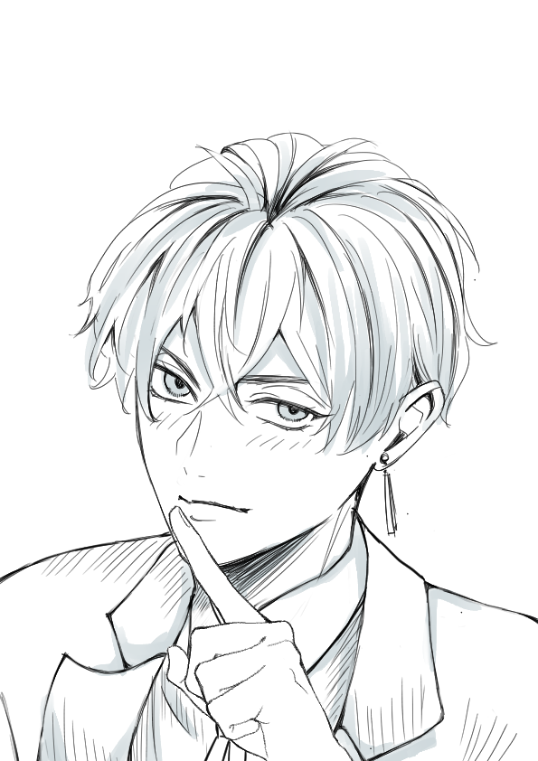 イラスト練習中 #オリジナルイラスト #男の子