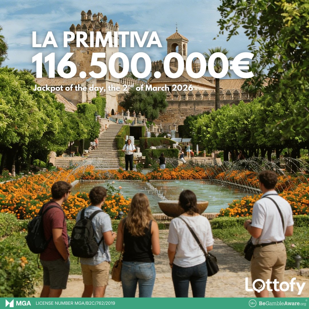 lottofycom's tweet photo. La Primitiva opens doors for travel all over the world, but Cordoba🕌 is exceptional destination to discover🍀
#fyp #germany #spain #europe #lottery #loteria #jackpot #eu #madrid #barcelona #berlin #win #italy  #deutschland #netherlands #lotterie #lotto #brasil https://t.co/dvgokcH0eR